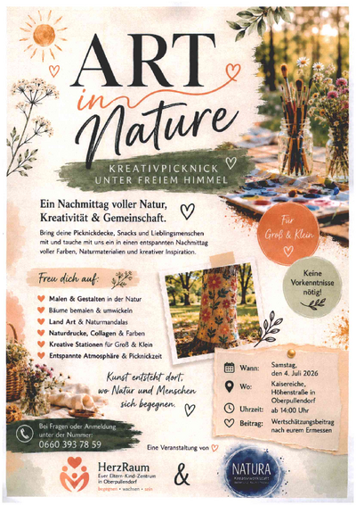 buntes Plakat mit Termin und Details buntes Plakat mit Termin und Details