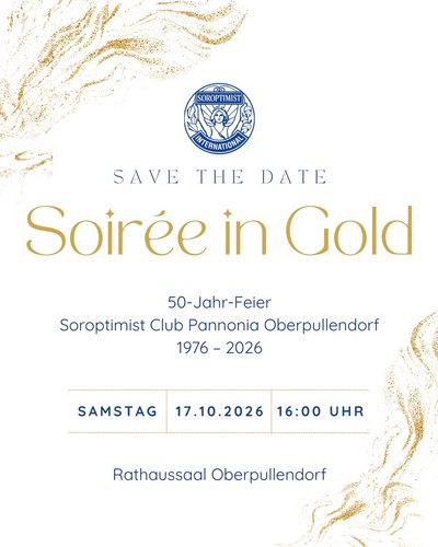 Plakat mit Termin, Details und Logo blau Plakat mit Termin, Details und Logo blau