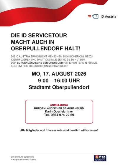 Plakat mit Termin und Details Plakat mit Termin und Details