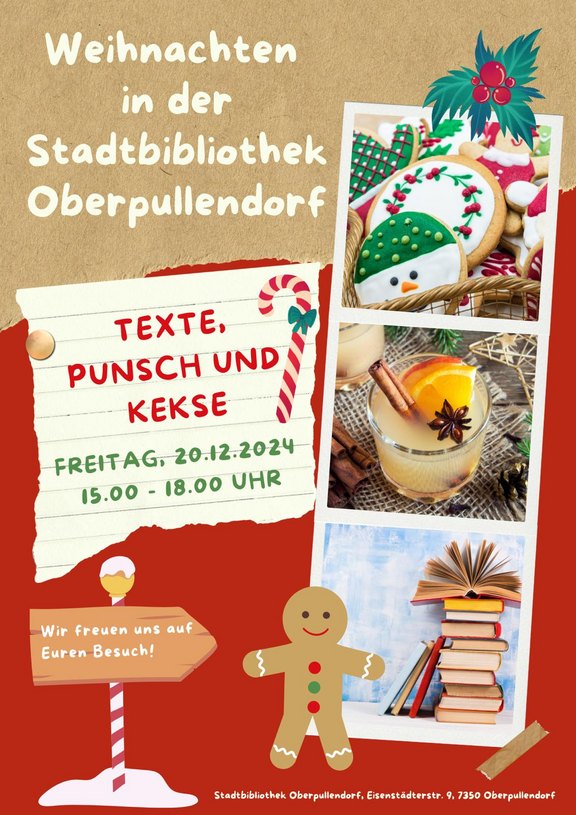 Plakat mit Termin und Details