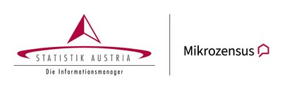 Logo Statistik Austria rot-schwarz Logo Statistik Austria rot-schwarz