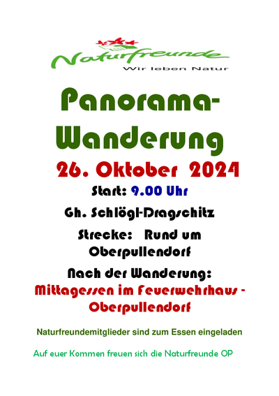 Plakat mit Termin und Details