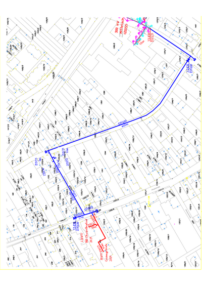Planübersicht vom Ausbaugebiet Planübersicht vom Ausbaugebiet