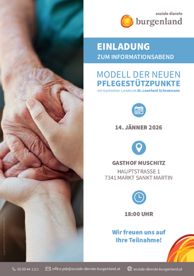 Plakat mit Termin und Details Plakat mit Termin und Details