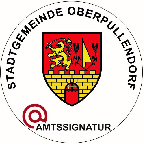 Stadtgemeinde Oberpullendorf Amtssignatur